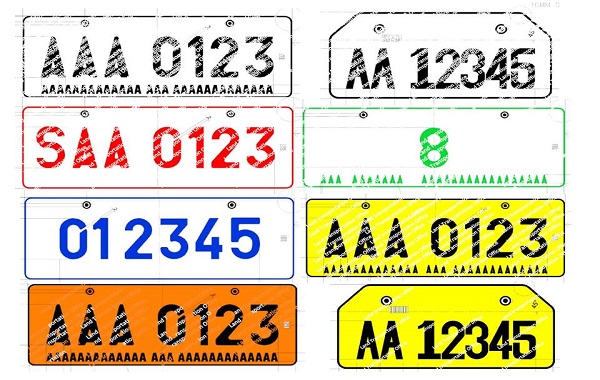 New License Plate designs