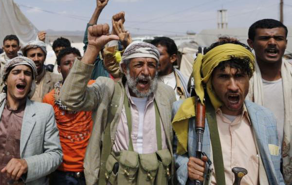 Mga Houthi rebels sa Yemen (Reuters)