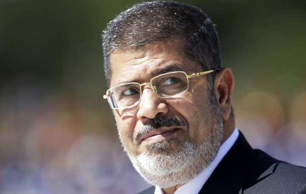 Ex-Egypt Pres. Mohammed Morsi (photo credit: Reuters)