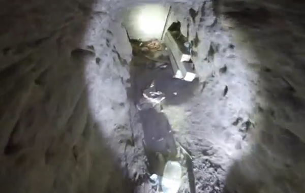 2,600 ft na drug tunnel sa California(REUTERS)